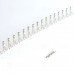 Crimpkontakt, Buchse, RM 2,54 mm, Dupont Leitungskontakt, weiblich, verzinnt, L 10 mm