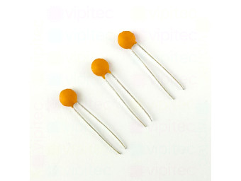 Kerko, THT, 10 pF, ±10%, 50 V, -25..85 °C, 2,54 mm, NP0, radial
