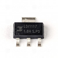 LDI1117-1.8H, LDO-Linearspannungsregler, 1,8 V, SMD, SOT-223, -40..125 °C