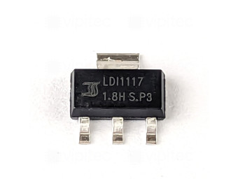 LDI1117-1.8H, LDO-Linearspannungsregler, 1,8 V, SMD, SOT-223, -40..125 °C