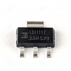 LDI1117-2.5H, LDO-Linearspannungsregler, 2,5 V, SMD, SOT-223, -40..125 °C