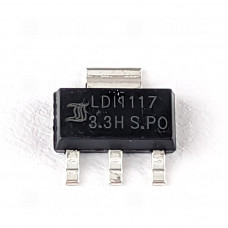 LDI1117-3.3H, LDO-Linearspannungsregler, 3,3 V, SMD, SOT-223, -40..125 °C