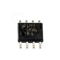 LM386M-1/NOPB, Audioverstärker, SMD, SO-8, 4..12 V, 325 mW, 0..70 °C