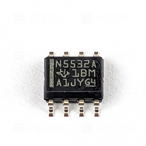 NE5532D, Operationsverstärker, 2-fach, Low-Noise, SMD, SO-8, 5..15 V, 0..70 °C