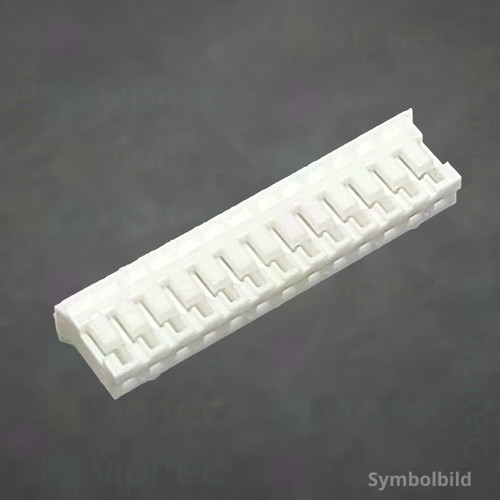 PH-2.0 Steckergehäuse für Crimpkontakt, 1x6, 6-polig, RM 2 mm, weiß PH-2.0 Steckergehäuse für Crimpkontakt, 1x6, 6-polig, RM 2 mm, weiß