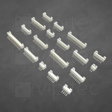 THT PH-2.0 Stiftleisten Auswahl, RM 2 mm, gewinkelt, 2 A, -25..85 °C