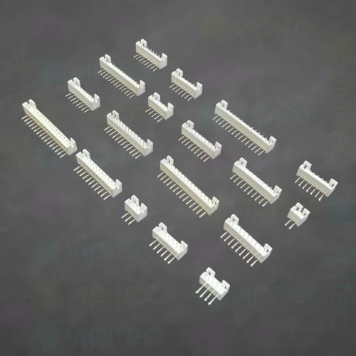 THT PH-2.0 Stiftleisten Auswahl, RM 2 mm, gewinkelt, 2 A, -25..85 °C