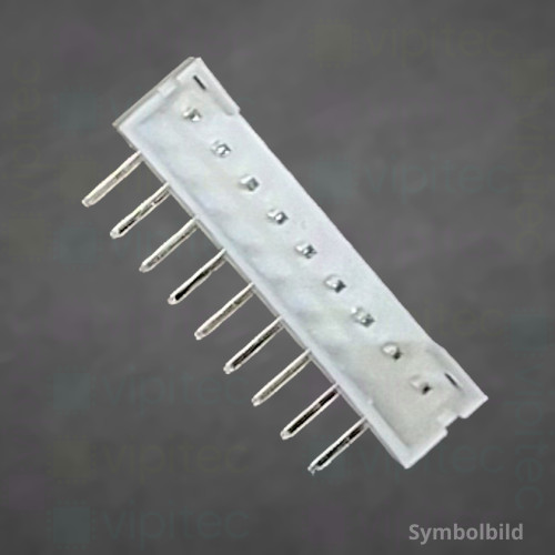 PH-2.0 1x4 Stiftleiste, männlich, 1-reihig, 4-polig, gewinkelt, THT, RM 2,0 mm, weiß PH-2.0 1x4 Stiftleiste, männlich, 1-reihig, 4-polig, gewinkelt, THT, RM 2,0 mm, weiß