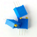200 Ohm Potentiometer, THT, ±10%, 500 mW, 220 V, -55..125 °C, 2,5mm, T910W / 3296W