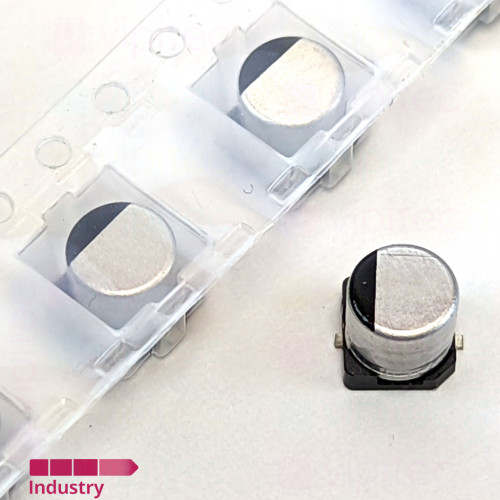 Elko, SMD, 22 µF, ±20%, 35 V, -40..105 °C, Ø5x5,4 mm
