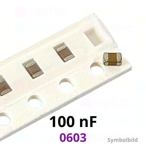 Kerko, SMD, 100 nF, ±10%, 50 V, -55..125 °C, 0603, X7R