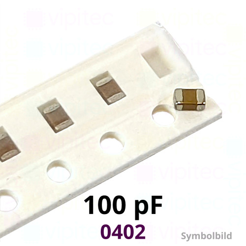 Kerko, SMD, 100 pF, ±10%, 50 V, -55..125 °C, 0402, X7R Kerko, SMD, 100 pF, ±10%, 50 V, -55..125 °C, 0402, X7R