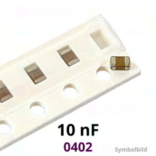 Kerko, SMD, 10 nF, ±10%, 50 V, -55..125 °C, 0402, X7R