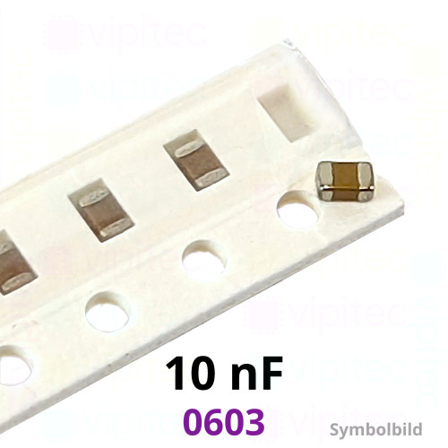 Kerko, SMD, 10 nF, ±10%, 50 V, -55..125 °C, 0603, X7R