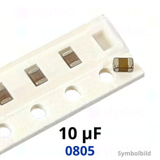 Kerko, SMD, 10 µF, ±10%, 50 V, -55..85 °C, 0805, X5R