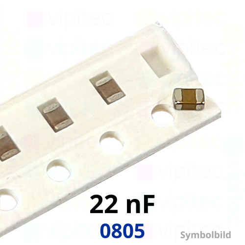 Kerko, SMD, 22 nF, ±10%, 100 V, -55..125 °C, 0805, X7R