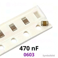 Kerko, SMD, 470 nF, ±10%, 50 V, -55..85 °C, 0603, X5R
