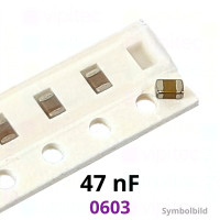 Kerko, SMD, 47 nF, ±10%, 50 V, -55..125 °C, 0603, X7R