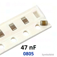 Kerko, SMD, 47 nF, ±10%, 50 V, -55..125 °C, 0805, X7R