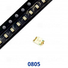 LED, blau, klar, 470 nm, 100..160 mcd, 2,5..3,6 V, 120°, SMD, 0805