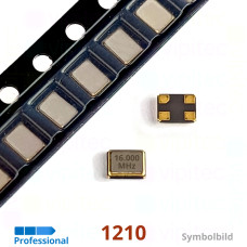 16 MHz Schwingquarz, SMD, 1210 / 3225