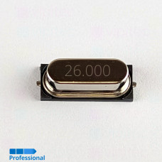 26 MHz Schwingquarz HC-49SMD, SMD