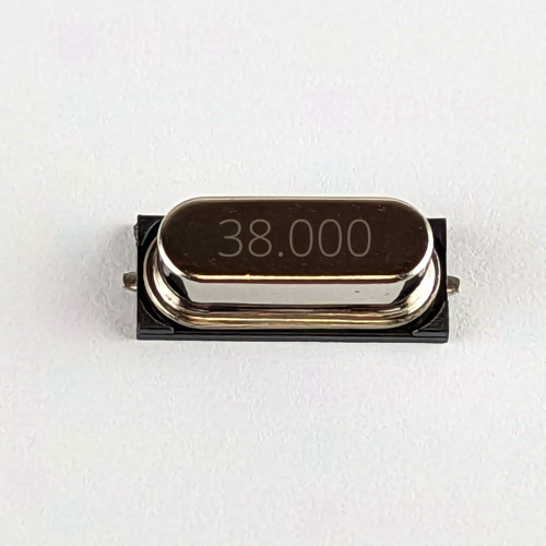 38 MHz Schwingquarz HC-49SMD, SMD