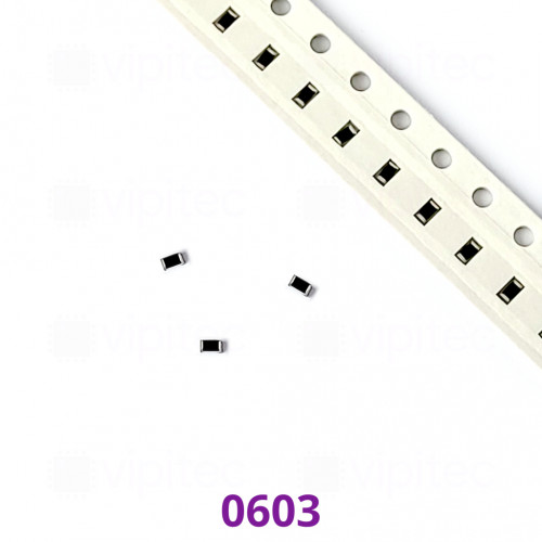 10 Ohm Dickschicht-Widerstand, SMD, ±1%, 100 mW, 75 V, -55..155 °C, 0603