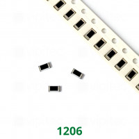 2,7 Kiloohm Dickschicht-Widerstand, SMD, ±1%, 250 mW, 200 V, -55..155 °C, 1206