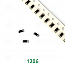 1,5 Kiloohm Dickschicht-Widerstand, SMD, ±1%, 250 mW, 200 V, -55..155 °C, 1206