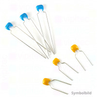 Kerko, THT, 10 µF, ±20%, 25 V, -55..85 °C, 5 mm, MLCC, X5R, radial