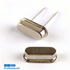24 MHz Schwingquarz HC-49S, THT