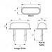 4 MHz Schwingquarz HC-49S, THT