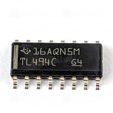 TL494CD, PWM-Controller, SMD, SO-16, 300 kHz, 7..40 V, 0..70 °C