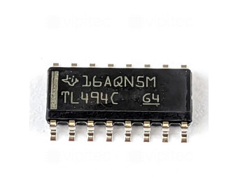 TL494CD, PWM-Controller, SMD, SO-16, 300 kHz, 7..40 V, 0..70 °C