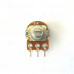 1 Kiloohm Potentiometer, THT, ±20%, 125 mW, 200 V, -10..60 °C, RM 5 mm, Achs-⌀ 6 mm, L 15 mm, WH148 / R16148
