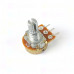1 Kiloohm Potentiometer, THT, ±20%, 125 mW, 200 V, -10..60 °C, RM 5 mm, Achs-⌀ 6 mm, L 15 mm, WH148 / R16148