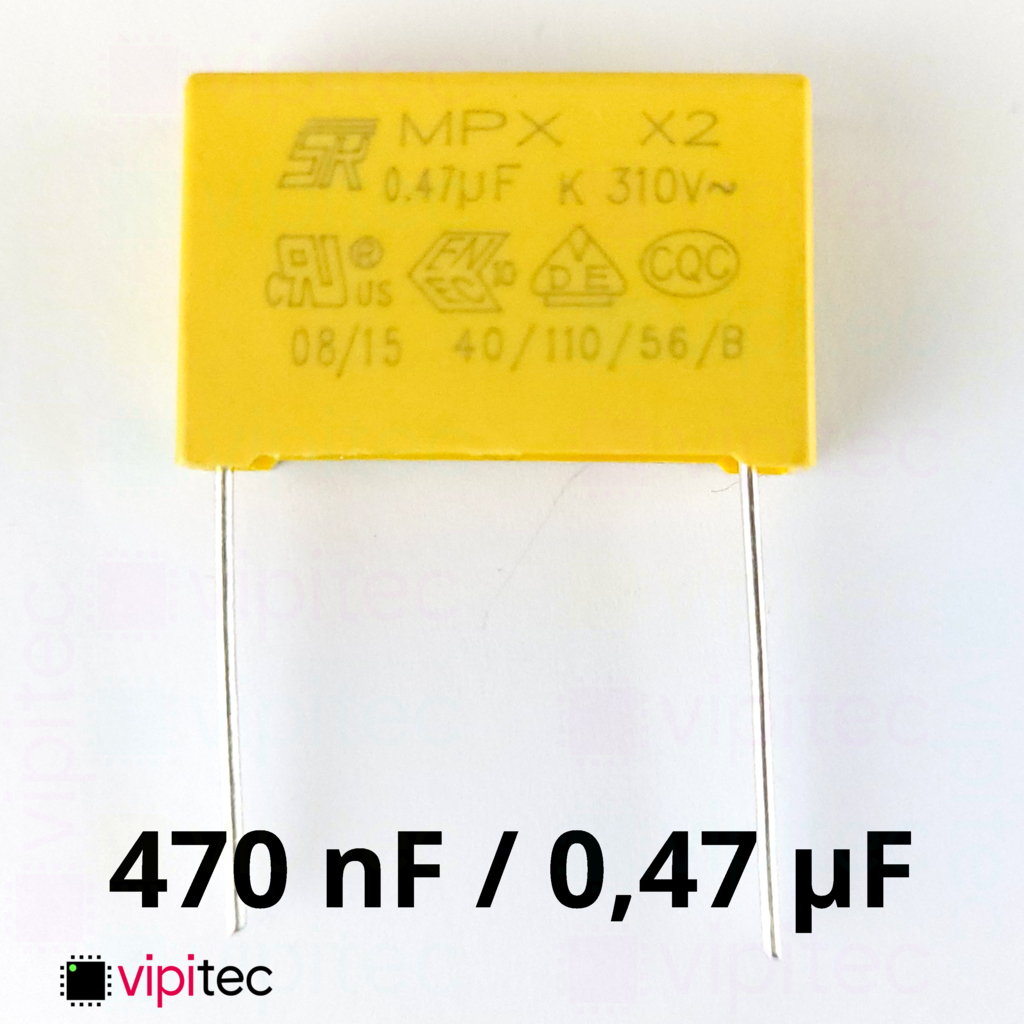 MKP X2 Entstörkondensator Auswahl | 310V ±10% THT Kondensator nF uF µF Sortiment - Bild 30 von 48