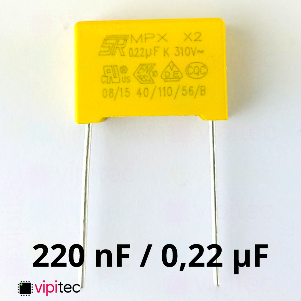 MKP X2 Entstörkondensator Auswahl | 310V ±10% THT Kondensator nF uF µF Sortiment - Bild 20 von 48