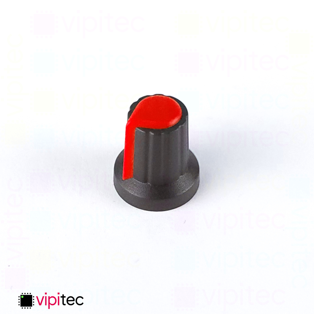 WH148 Drehknopf für 6mm Achse Potentiometer Auswahl | Poti Widerstand Kunststoff - Bild 15 von 18