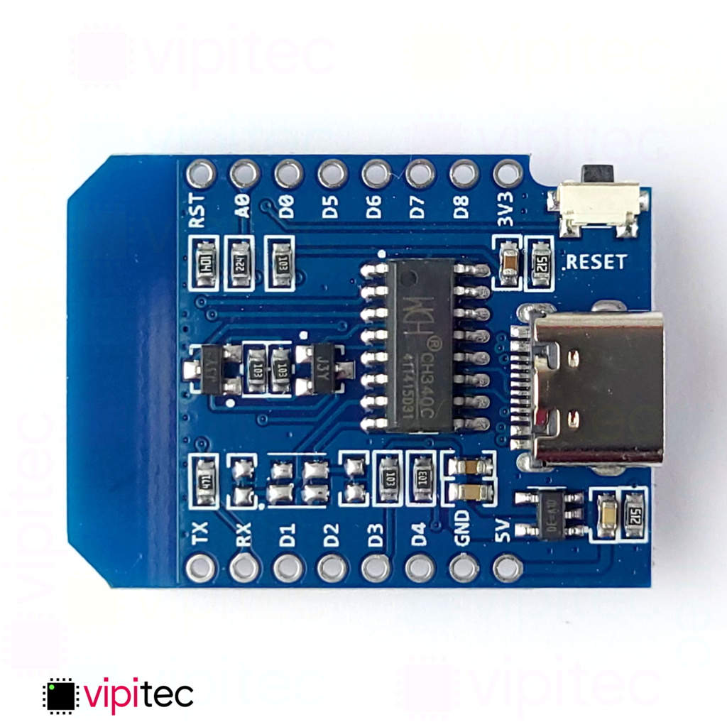 D1 Mini ESP8266 Board Micro-USB USB-C Arduino kompatibel WLAN CH340 Modul